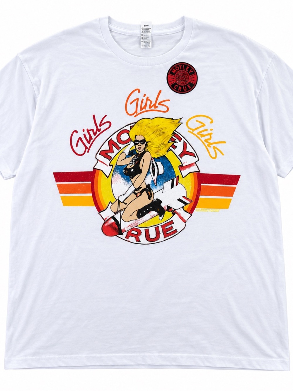 Motley Crue Girls Girls Girls 2022 Stadium Tour Tee 2XL NWOT